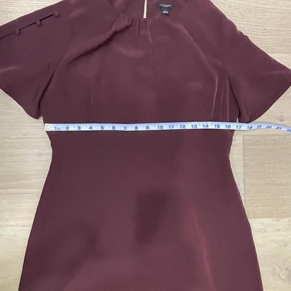 Ann Taylor Factory Dress in Deep Wine - Picture 4 of 6